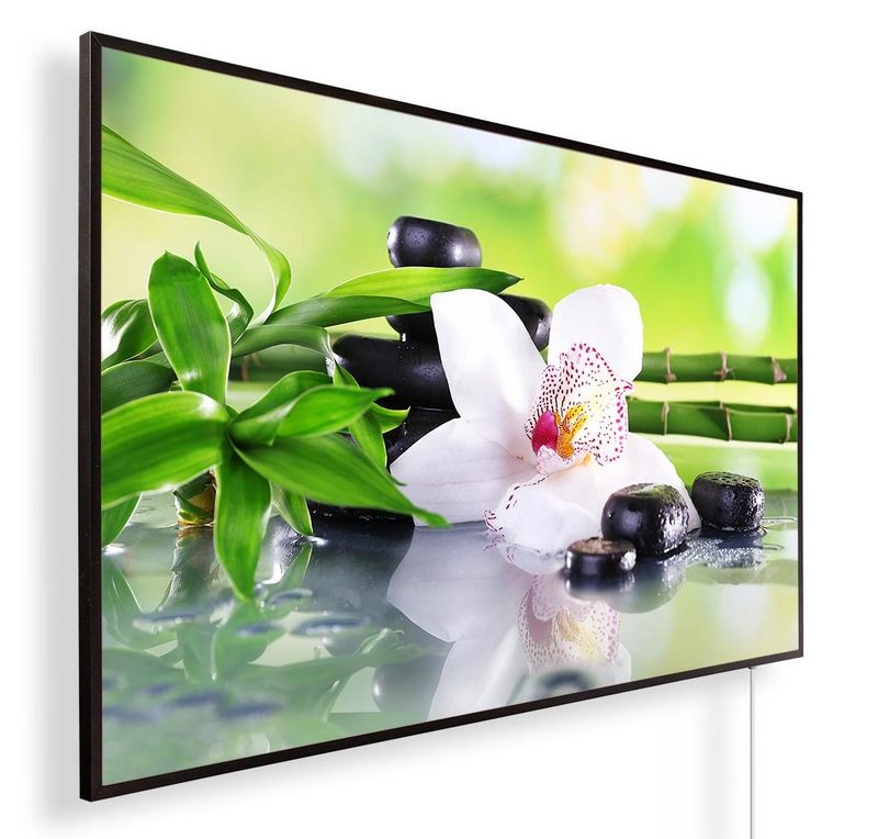 Könighaus Infrarotheizung mit Motiv Orchidee 130